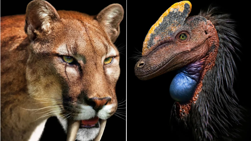 Artist Uses Paintings To Resurrect Prehistoric Animals